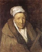 Theodore Gericault A woman with spelmani painting